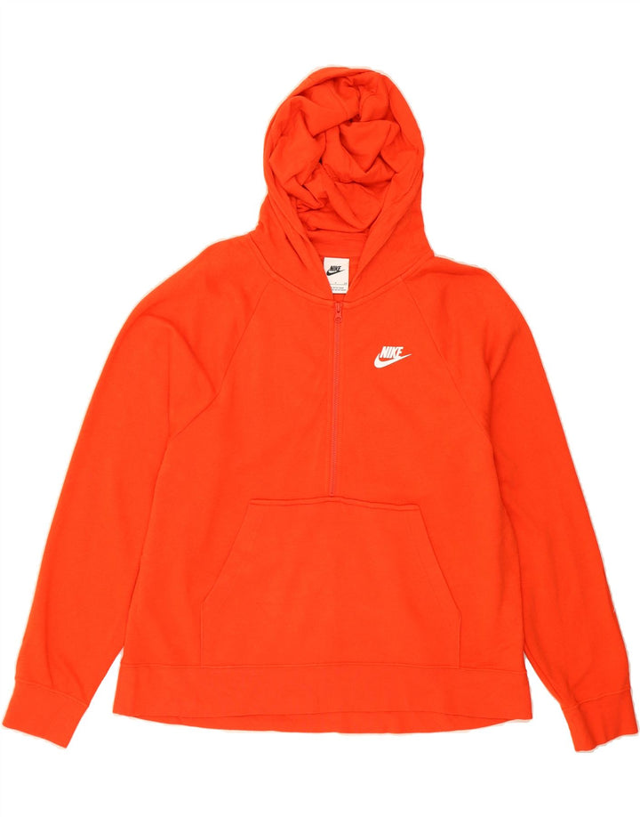 NIKE Mens Hoodie Jumper Small Orange Cotton Vintage Nike and Second-Hand Nike from Messina Hembry 