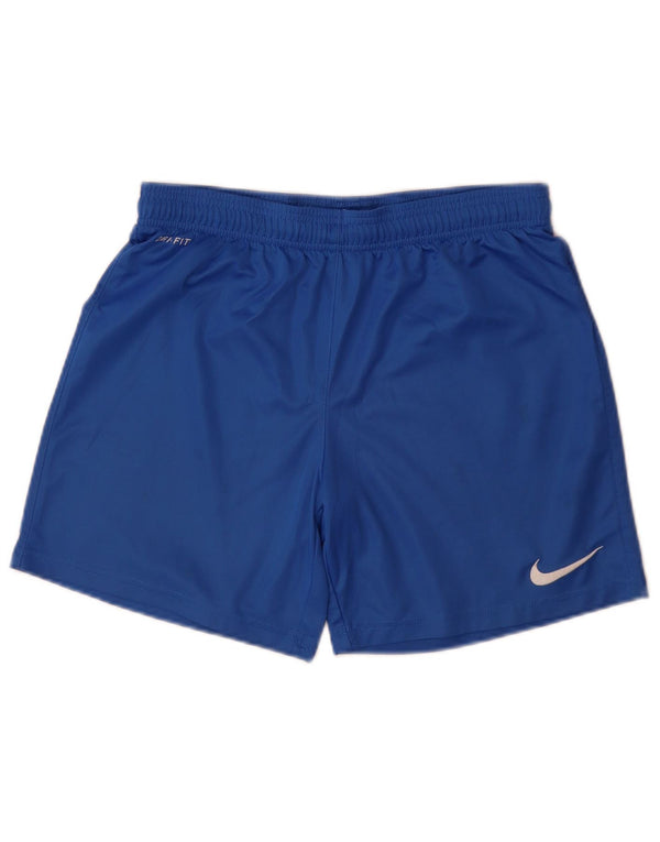 Ανδρικό αθλητικό σορτς Nike Dri Fit από μικρό μπλε πολυεστέρα