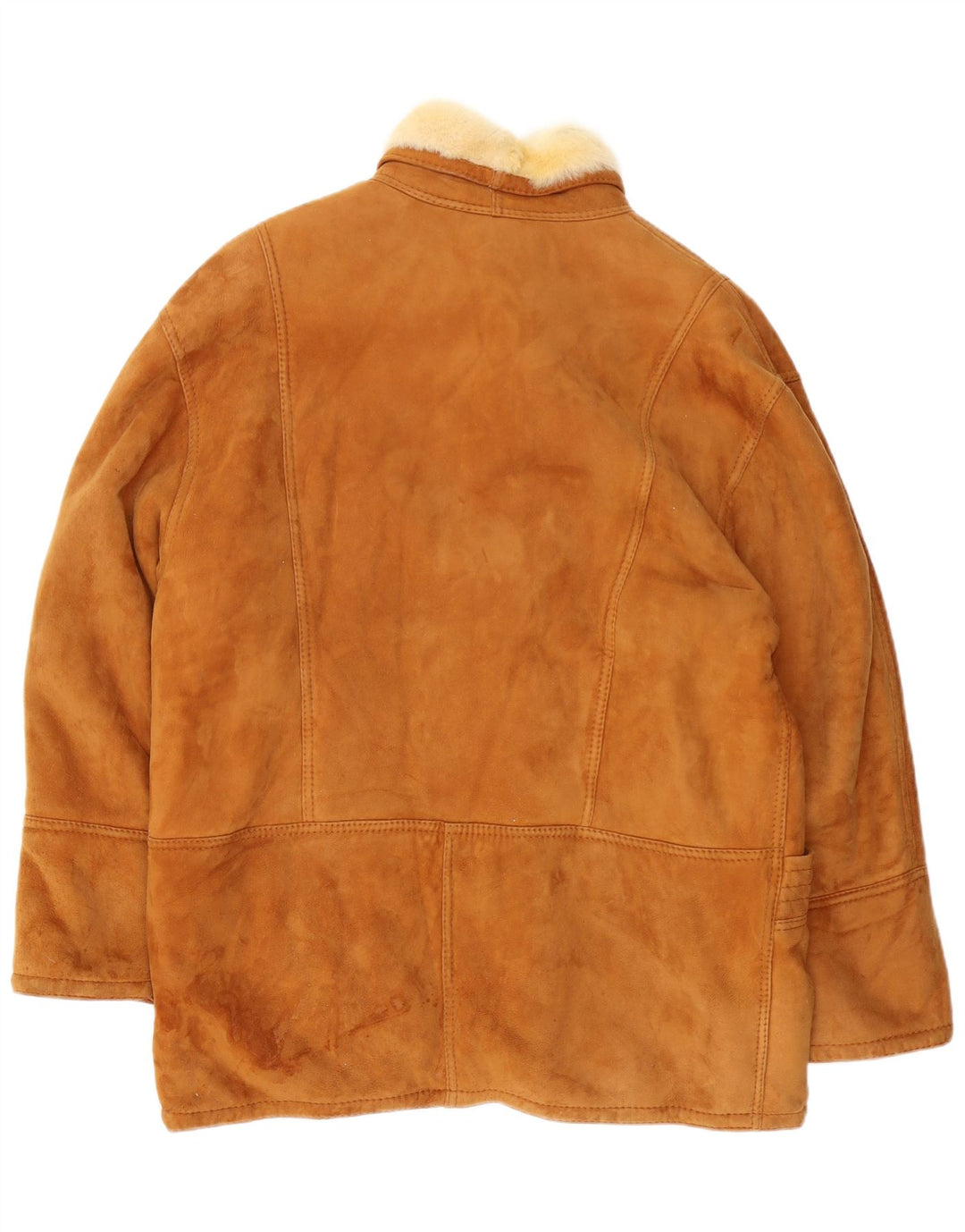 Vintage Ανδρικό Shearling Jacket IT 52 XL Brown Shearling