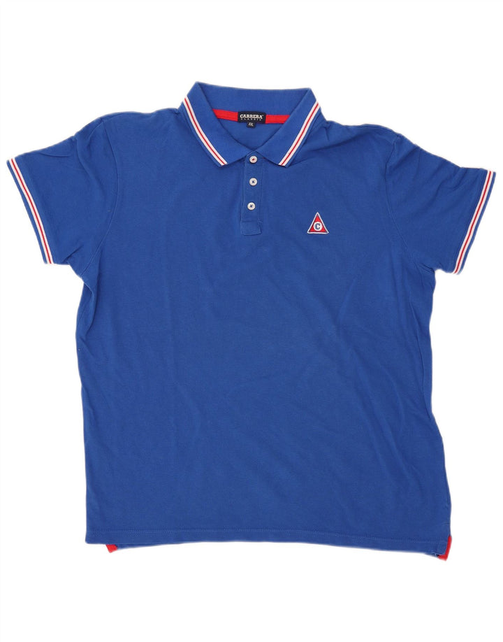 Ανδρικό πουκάμισο CARRERA Classic Fit Polo 2XL Μπλε βαμβακερό