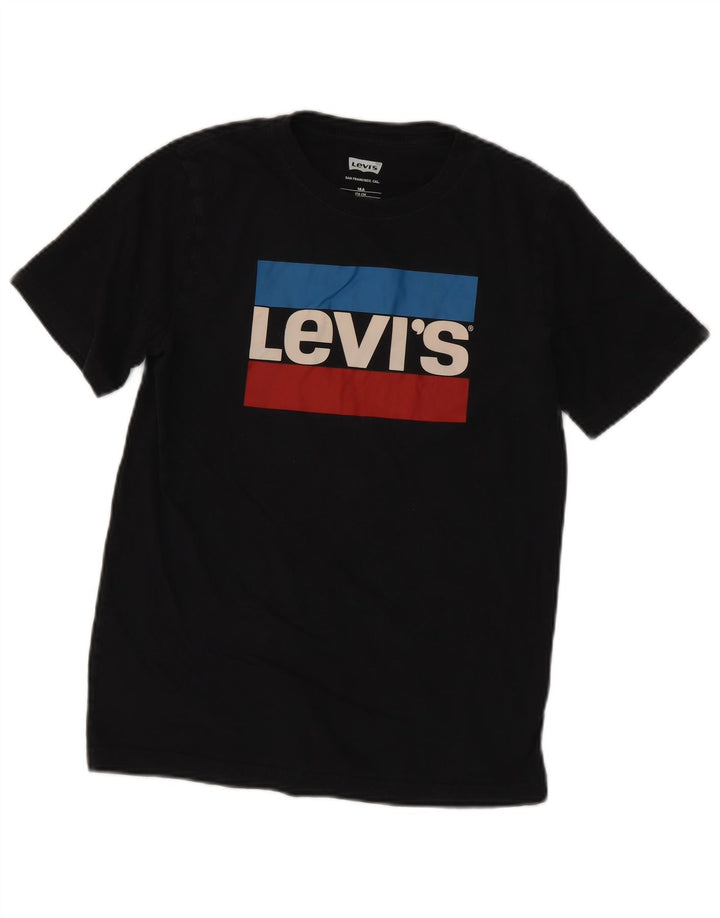 Levi's Boys Graphic T-Shirt Top 15-16 Years Μαύρο