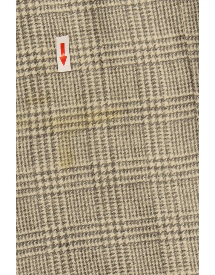 Vintage Ανδρικό σακάκι με 2 κουμπιά σακάκι UK 40 Large Grey Houndstooth