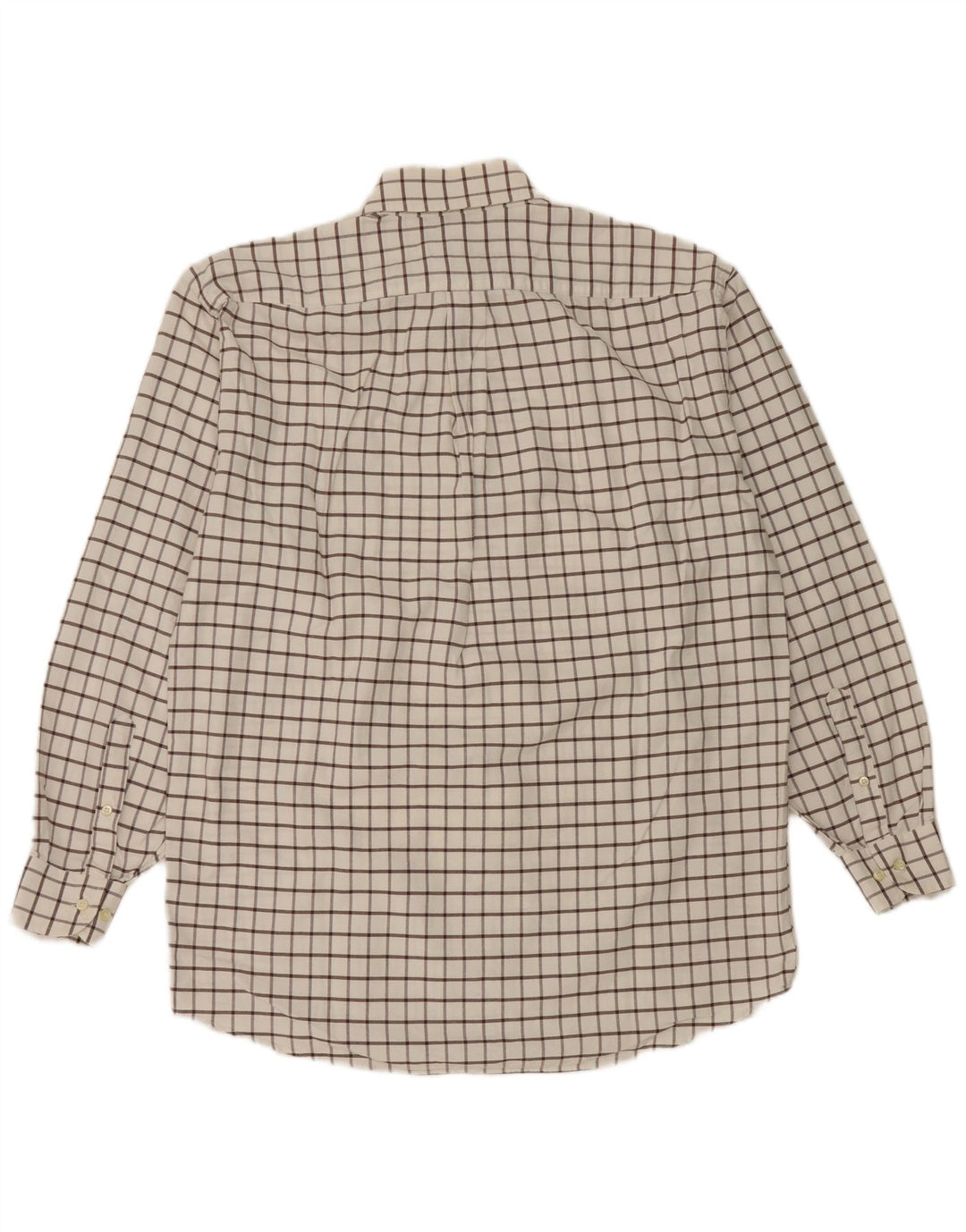 Etro Ανδρικό πουκάμισο Milano Flannel μέγεθος 42 Μεγάλο λευκό βαμβακερό