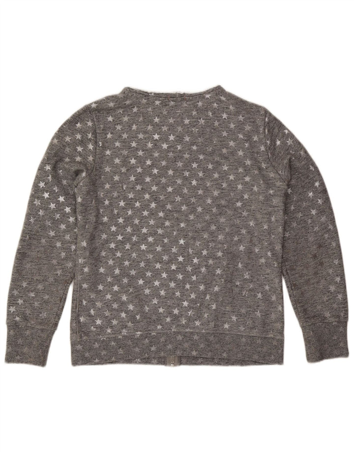 Γυναικεία φόρμα αφηρημένης σχεδίασης Superdry Top Jacket UK 16 Large Grey