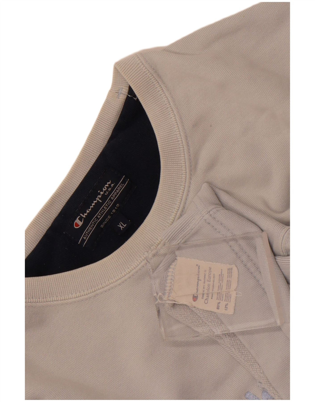 Ανδρική γραφική μπλούζα Champion Jumper XL Blue Cotton
