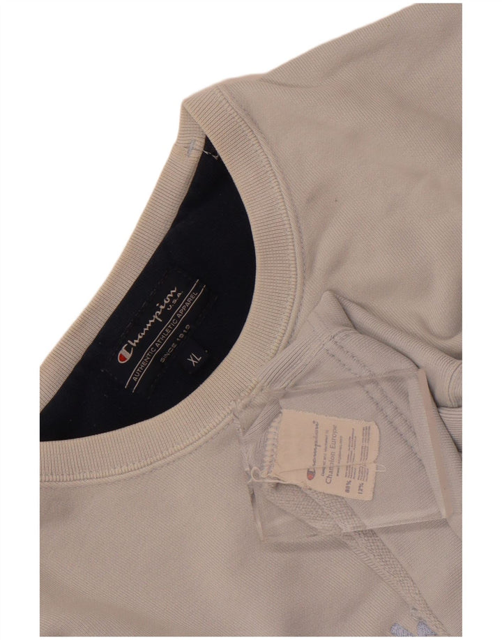 Ανδρική γραφική μπλούζα Champion Jumper XL Blue Cotton