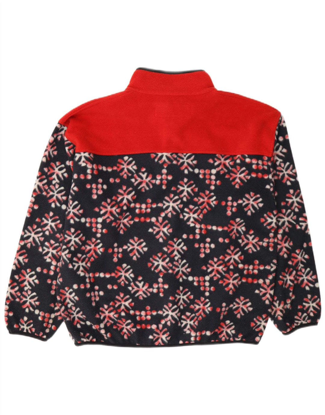 Invicta Ανδρικό λαιμό με κουμπιά Fleece Jumper Μεσαίο Πολύχρωμο Floral