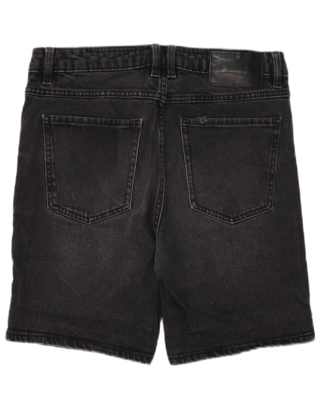 Zara Ανδρικό τζιν σορτς EU 38 Small W30 μαύρο