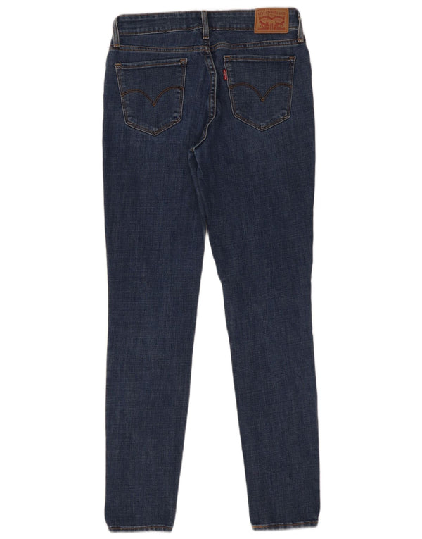 Levi's Womens 711 Skinny Jeans W27 L30 Blue Cotton