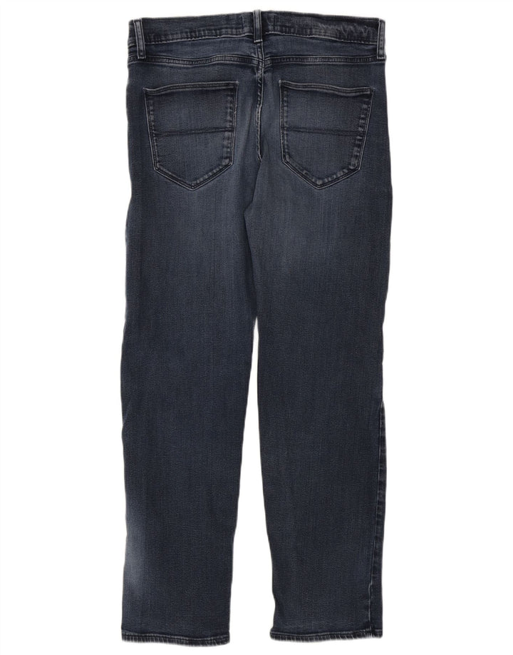 Ανδρικό τζιν ίσιο Marks & Spencer W34 L31 Navy Blue Cotton