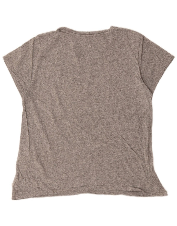 Γυναικείο γραφικό μπλουζάκι Levi's Top UK 14 μεσαίου γκρι βαμβακερό