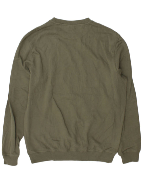Napapijri Mens Sweatshirt Jumper XL Green Cotton