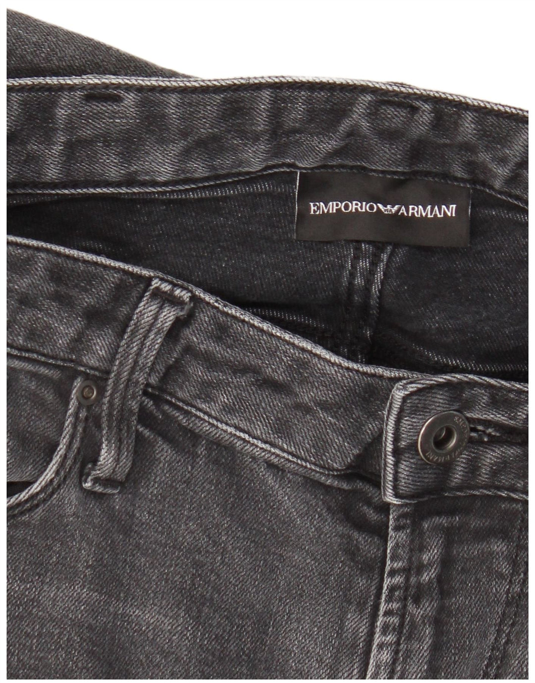 Emporio Armani Ανδρικό Slim Jeans W32 L32 Γκρι