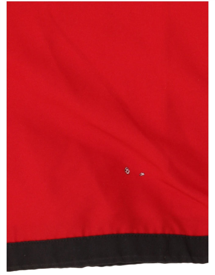 Ανδρική φόρμα Adidas Top Jacket UK 42/44 Μεγάλο κόκκινο χρώμα πολυεστέρα
