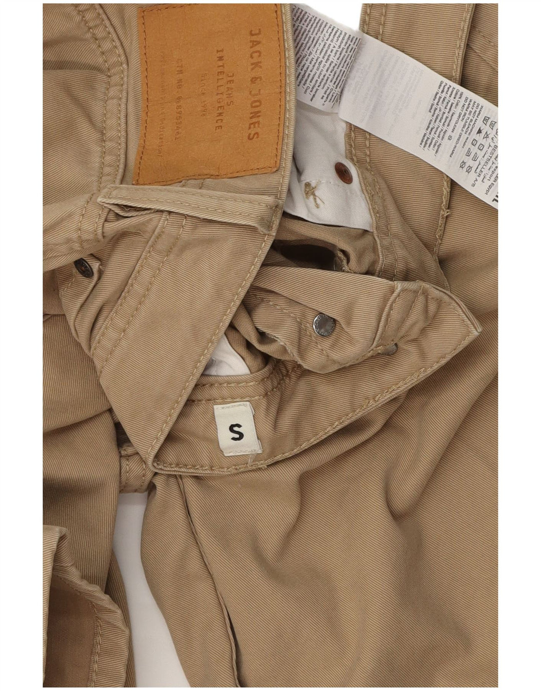 Ανδρικό σορτς Jack & Jones Casual Small W29 Μπεζ βαμβακερό