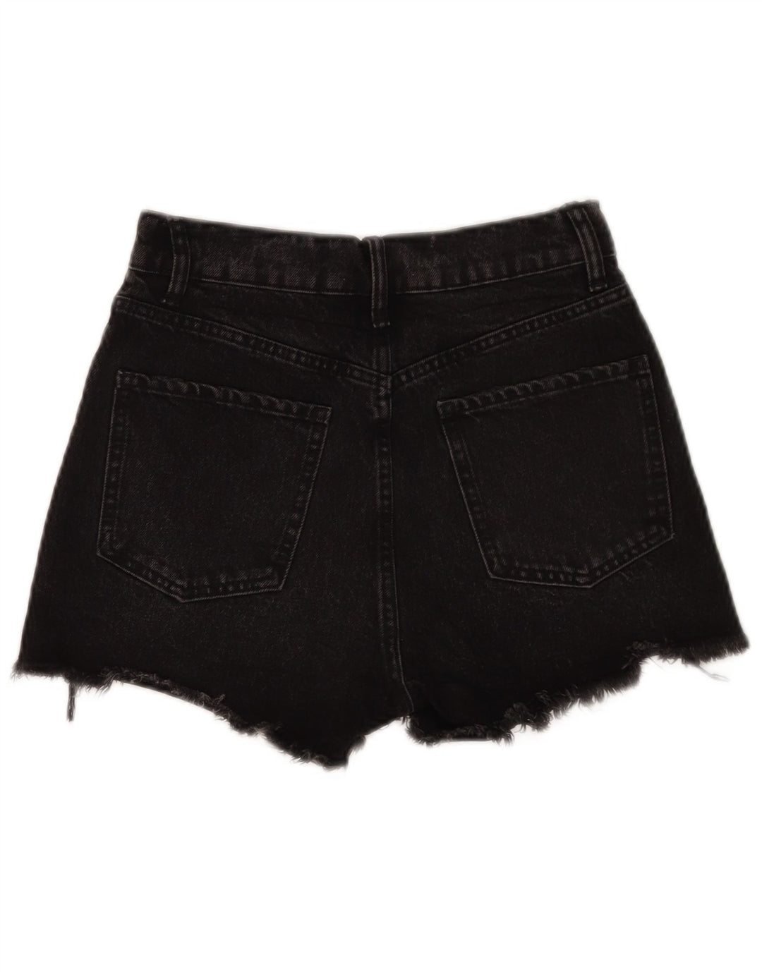 Zara Γυναικείο τζιν σορτς EU 34 2XS W24 Μαύρο