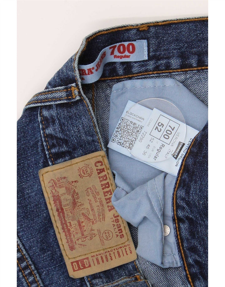 Carrera Ανδρικό 700 κανονικό τζιν ίσιο W36 L33 Μπλε βαμβακερό