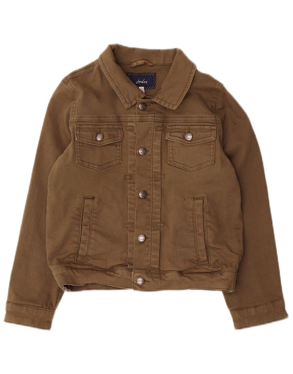Τζιν μπουφάν Joules Boys 8-9 Years Khaki Cotton