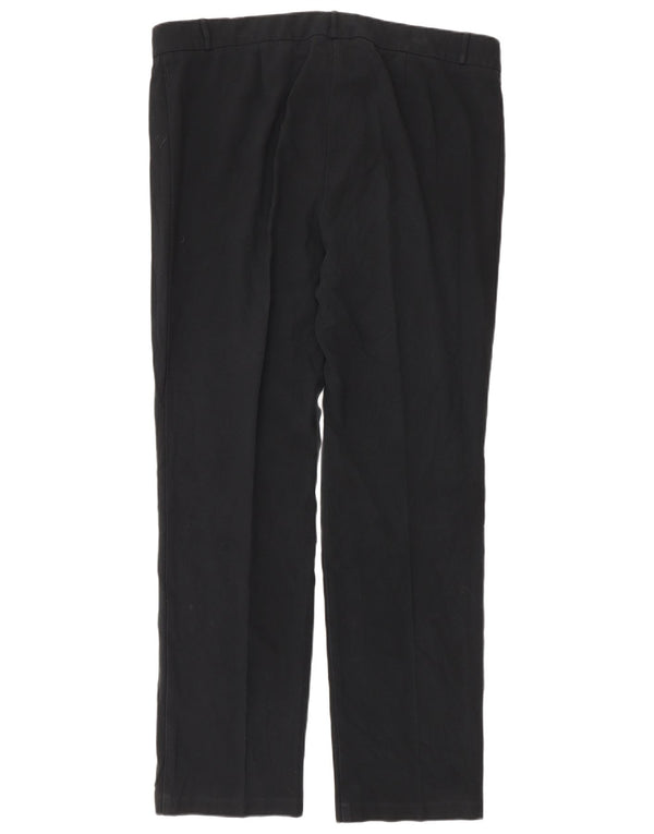 Marks & Spencer Γυναικεία Μοντέρνα Casual Παντελόνια UK 16 Large W34 L30 Μαύρο