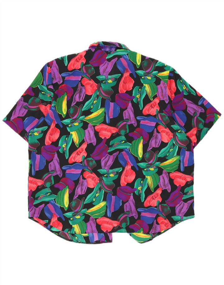 C&A Γυναικεία Canda Μπλούζα με Abstract Pattern EU 50 3XL Πολύχρωμη