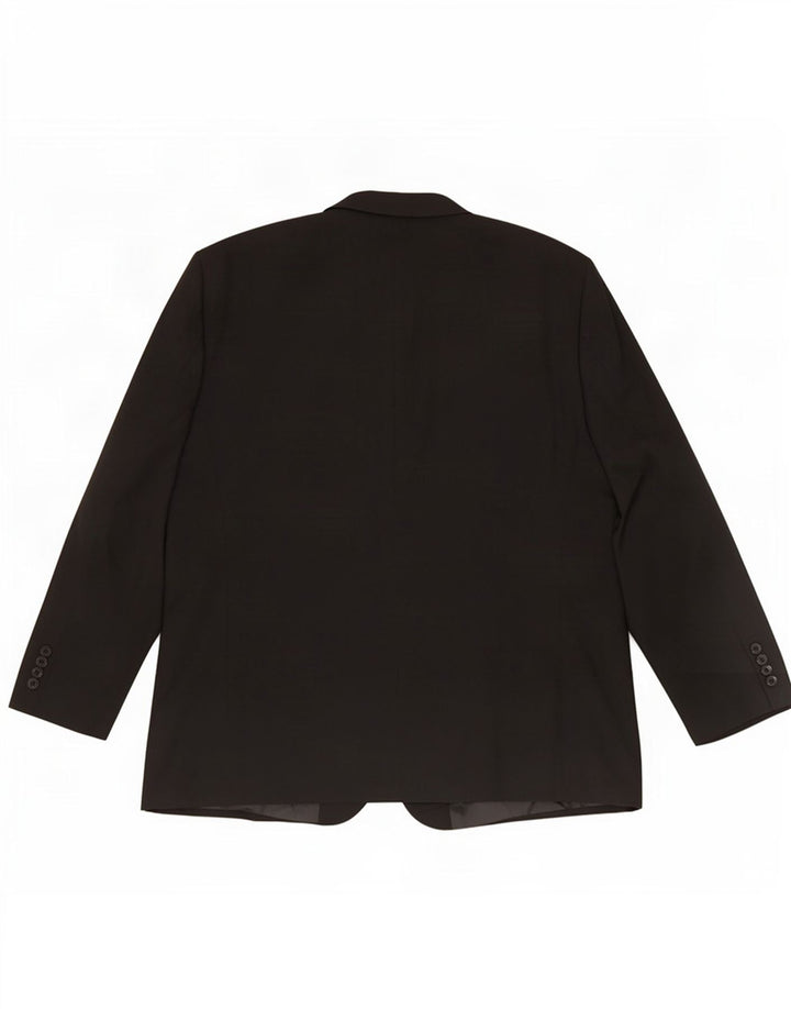Marks & Spencer Ανδρικό μπουφάν blazer UK 52 3XL μαύρο πολυεστέρα