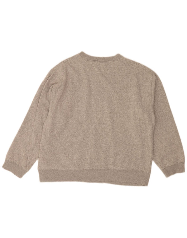 Gap Γυναικεία φούτερ με γραφικά Loose Fit Jumper UK 14 Μεσαίο γκρι βαμβακερό