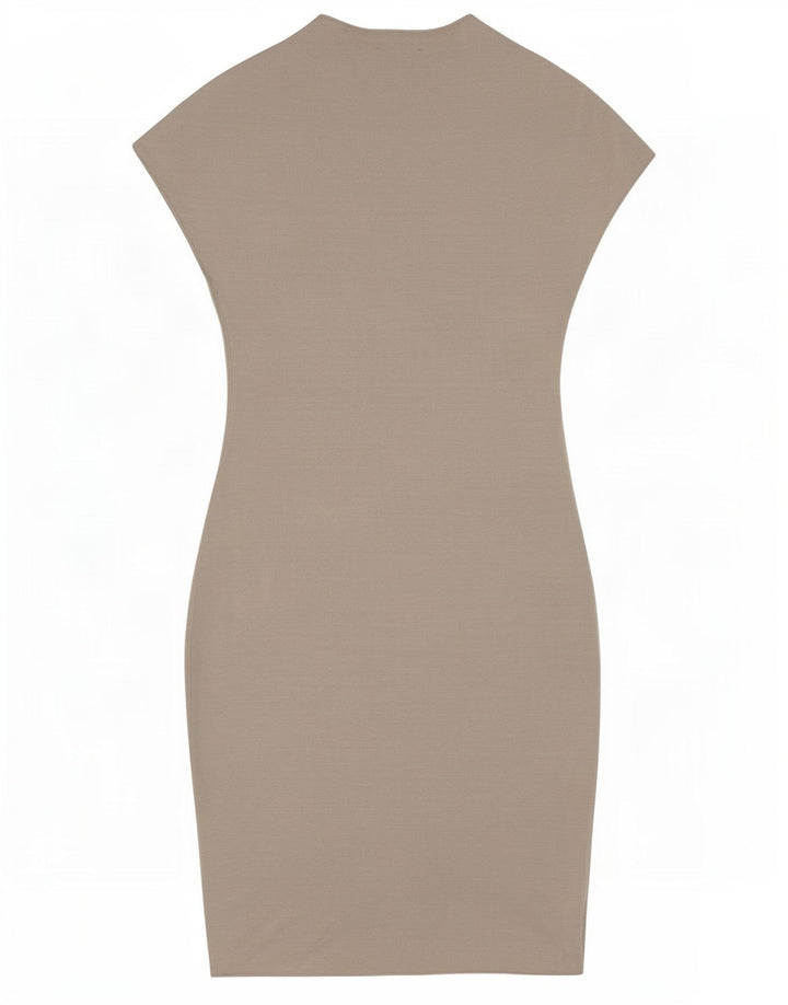 Zara Γυναικείο Φόρεμα Bodycon UK 8 Μικρή γκρι βισκόζη
