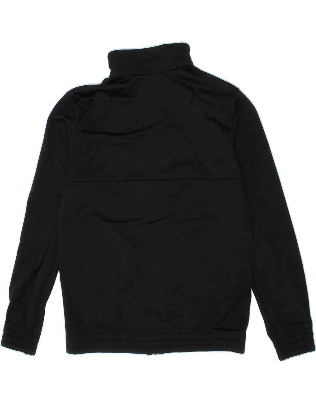 ADIDAS Boys Tracksuit Top Jacket 10-11 Years Black Colourblock Polyester Vintage Adidas and Second-Hand Adidas from Messina Hembry 