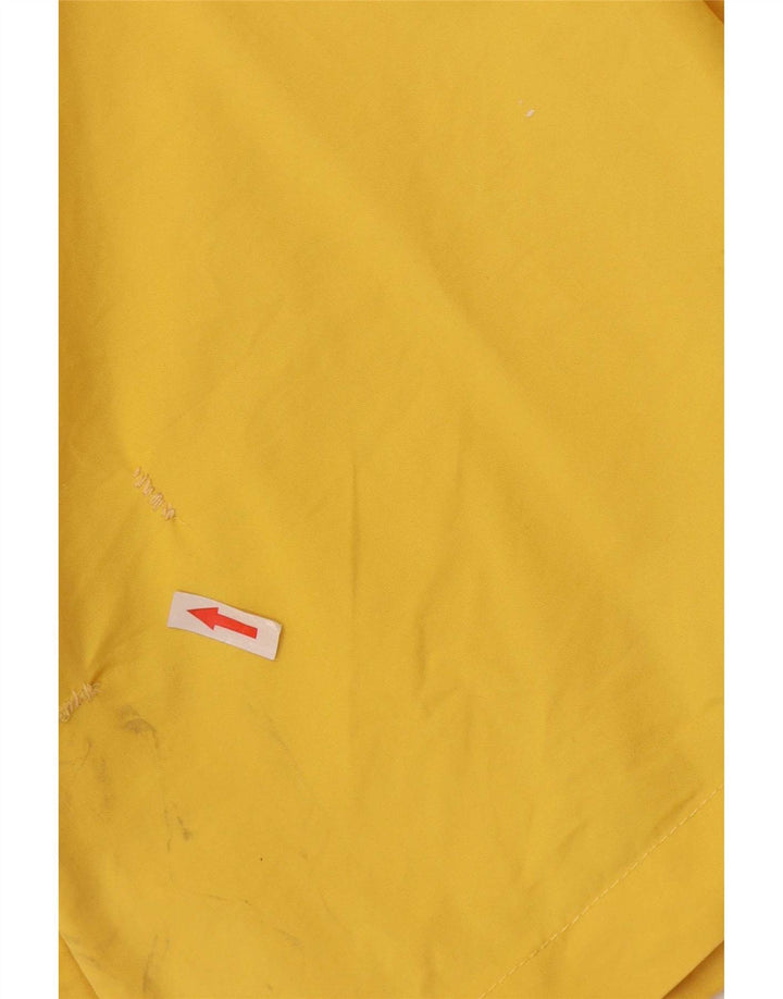 Zara Γυναικείο Bomber Jacket UK 16 Large Yellow Cotton