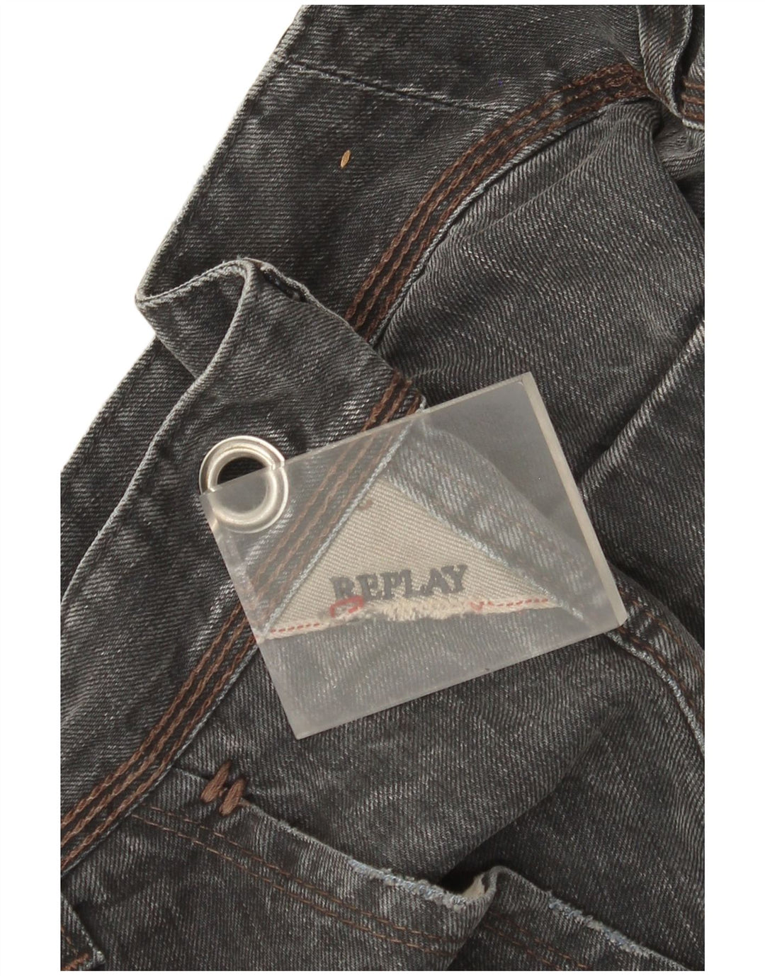 Replay Ανδρικό Slim Jeans W38 L33 Γκρι