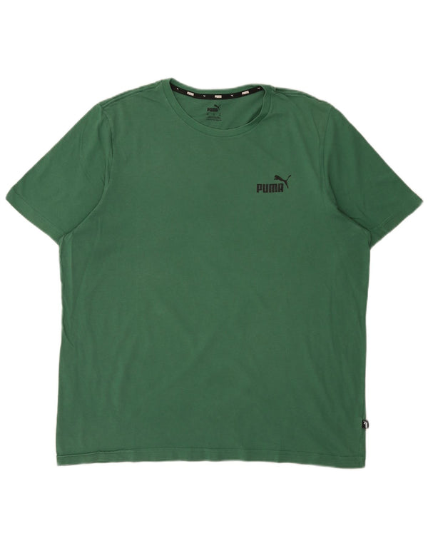 Puma Ανδρικό T-Shirt Top XL Πράσινο