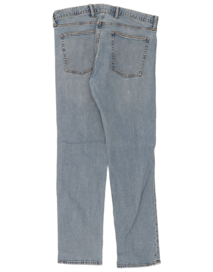 Ανδρικό τζιν Gap Slim Straight W36 L32 Μπλε βαμβακερό