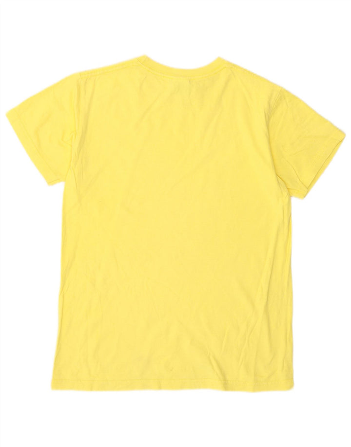 Μπλουζάκι Russell Athletic Boys Top 11-12 ετών κίτρινο βαμβακερό