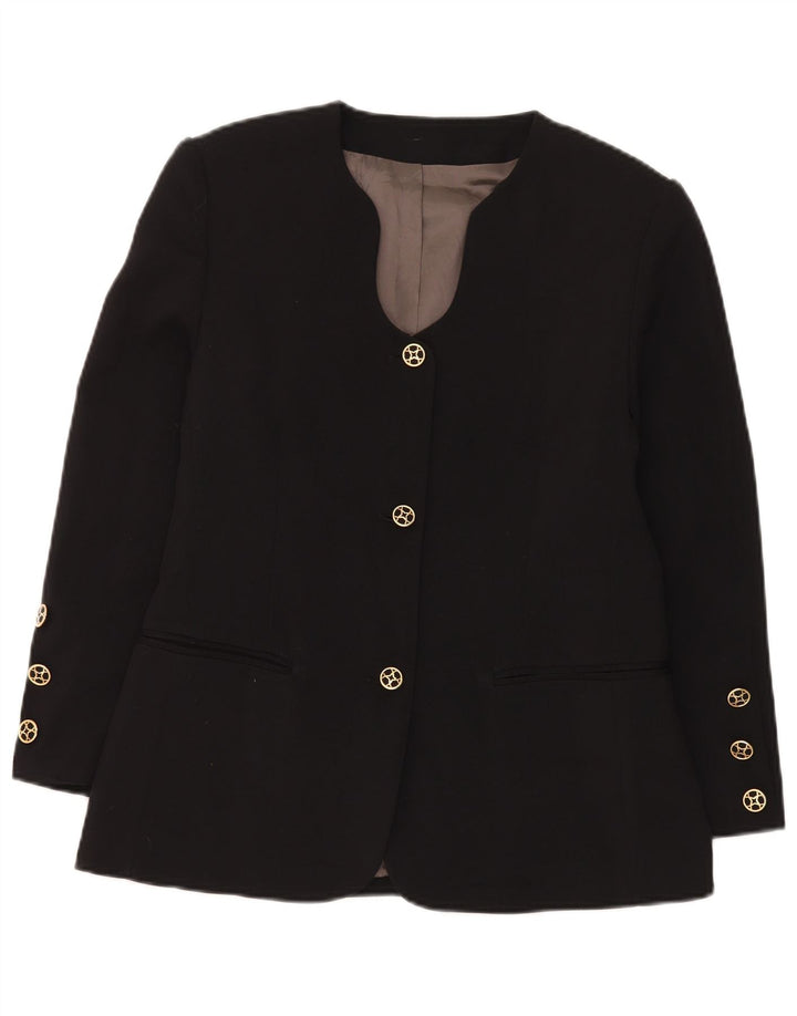 Vintage Γυναικείο Μπουφάν Blazer IT 44 Μεσαίο Μαύρο