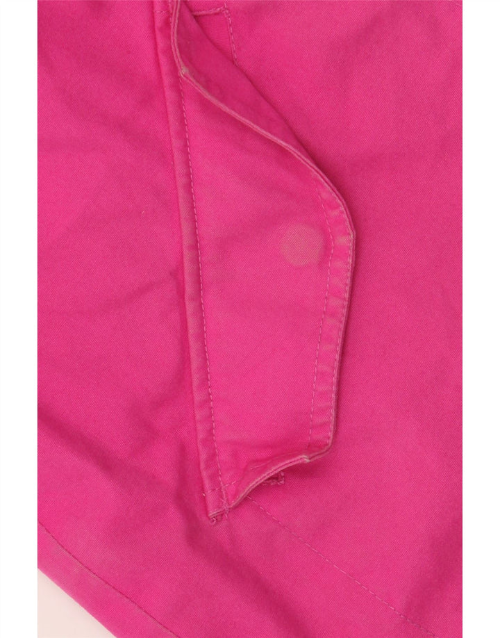 JOULES Γυναικείο μπουφάν βροχής με κουκούλα UK 18 XL Ροζ Βαμβακερό