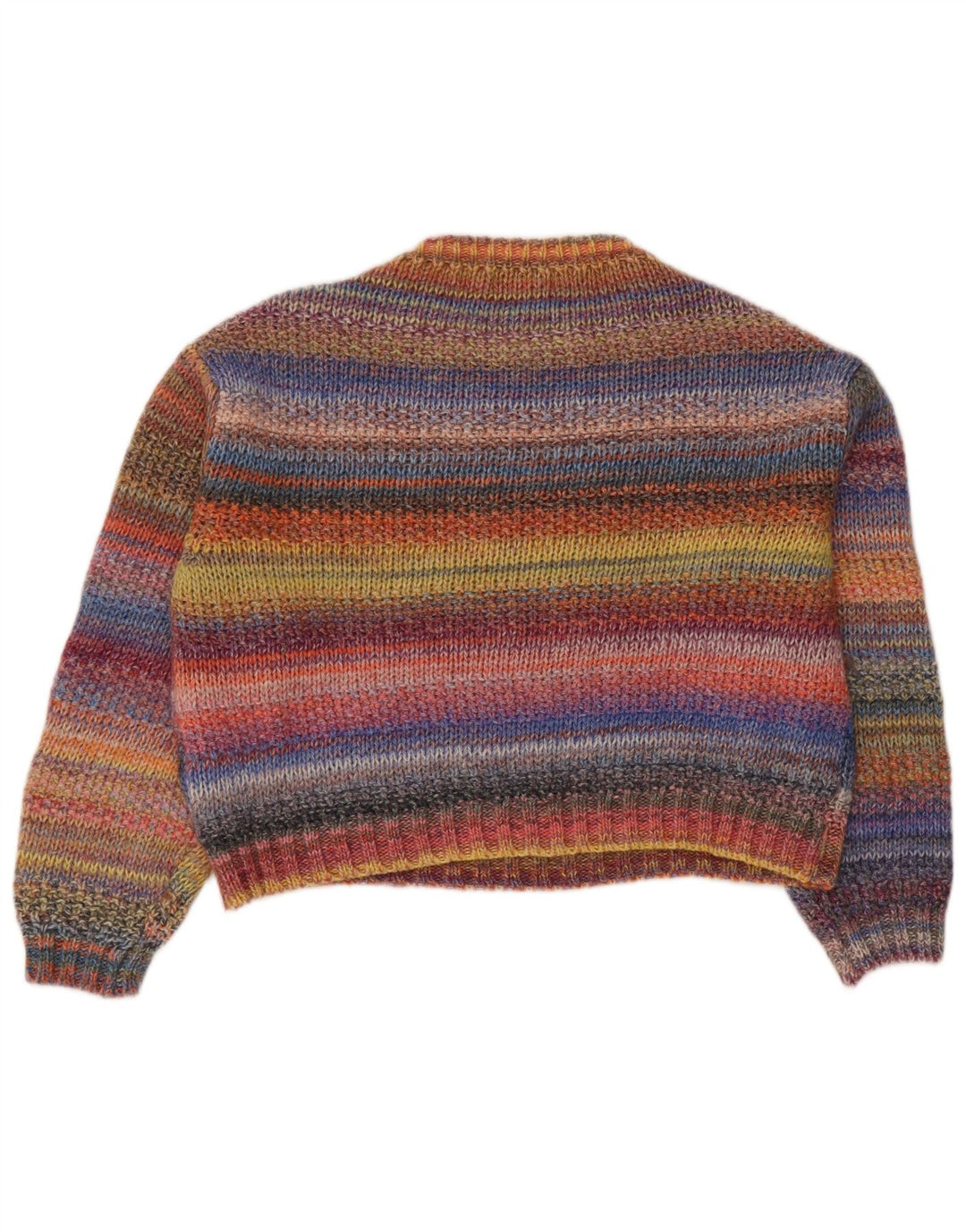 LOLLYS LAUNDRY Γυναικείο πουλόβερ με λαιμόκοψη UK 16 μεγάλο πολύχρωμο