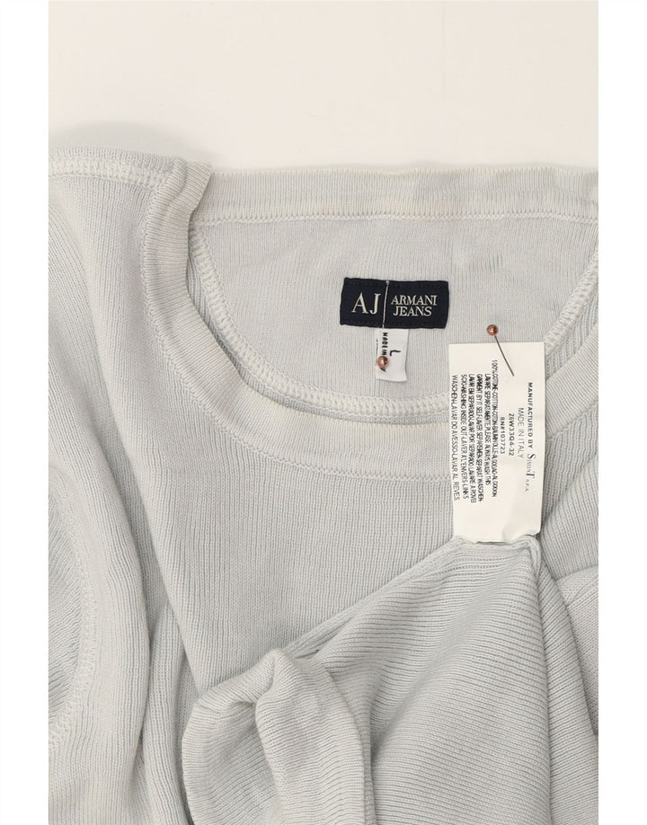 Armani Jeans Ανδρικό Τοπ μακρυμάνικο μεγάλο γκρι βαμβακερό