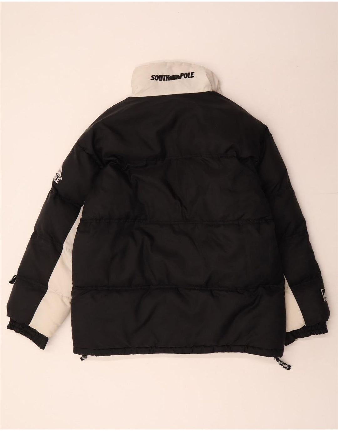 Ανδρικό γραφικό αναστρέψιμο μπουφάν Southpole UK 38 Medium Black Colourblock