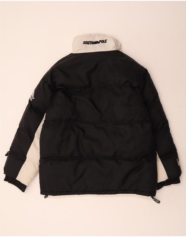 Ανδρικό γραφικό αναστρέψιμο μπουφάν Southpole UK 38 Medium Black Colourblock