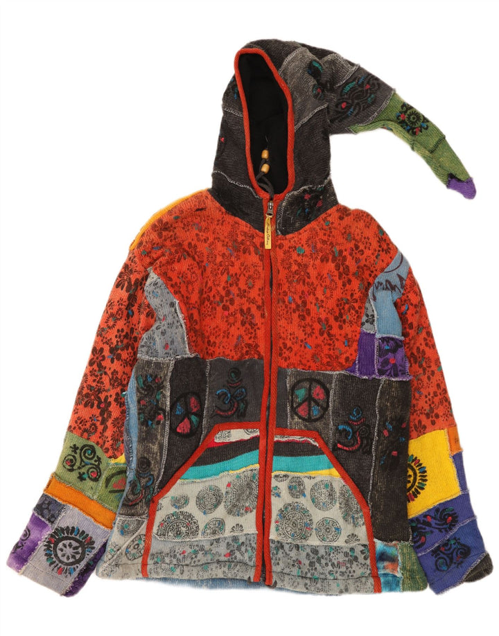 Himalaya Mens Graphic Bomber Jacket UK 40 Large πολύχρωμο Patchwork