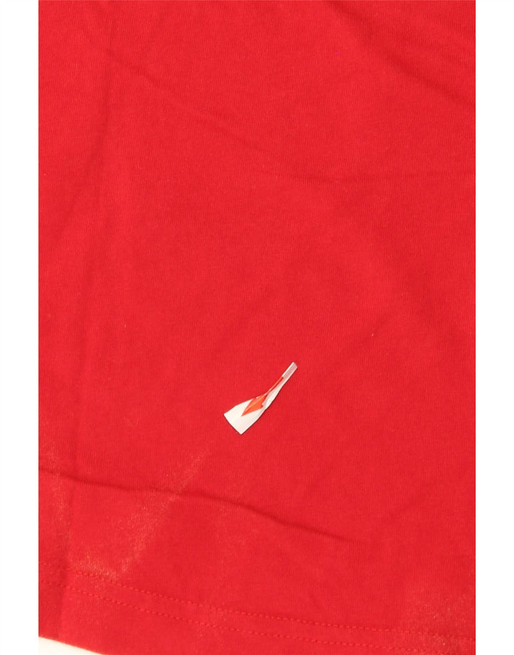 Ανδρικό γραφικό μπλουζάκι Puma, μεσαίο κόκκινο βαμβακερό