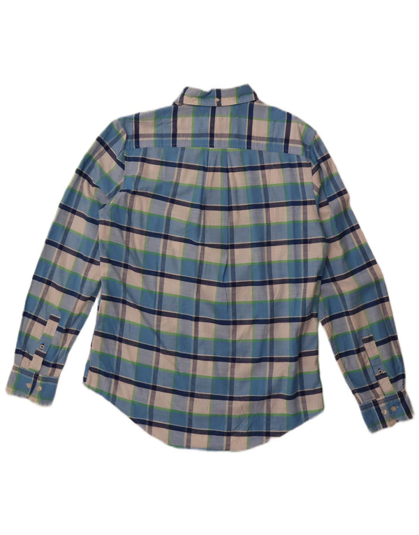 Tommy Hilfiger Ανδρικό Stretch πουκάμισο Small Blue Check Cotton