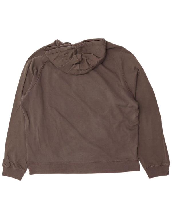Ανδρικά γραφικά κουκούλα στίβου Nike UK 50/52 2XL γκρι βαμβακερό