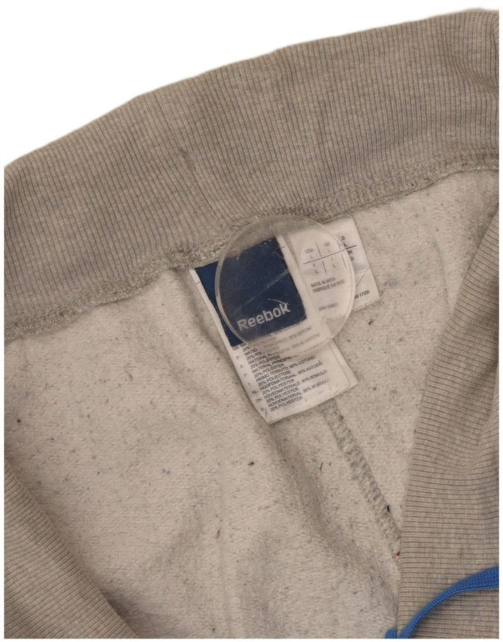 Ανδρική φόρμα REEBOK Παντελόνι Joggers Μεγάλο Γκρι Βαμβακερό