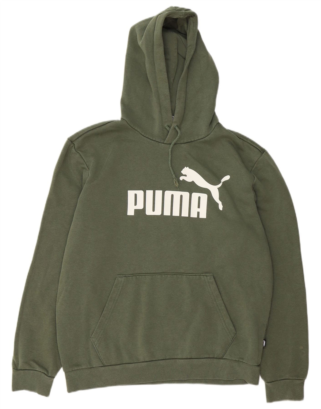 Ανδρικό γραφικό κουκούλα Puma, μεσαίο χακί βαμβάκι
