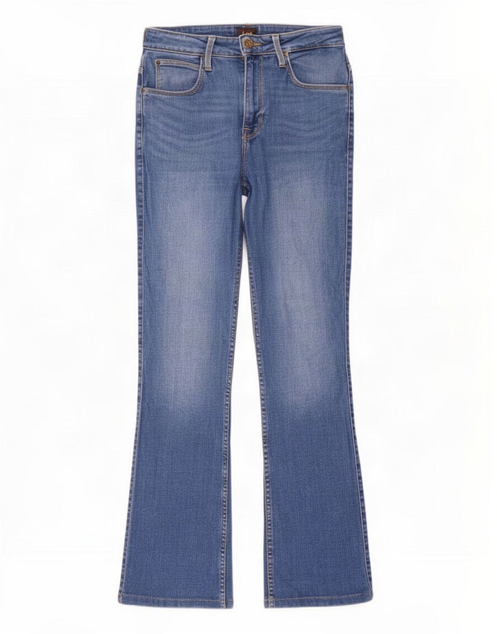 Lee Womens Breese Bootcut Jeans W28 L29 Μπλε βαμβακερό