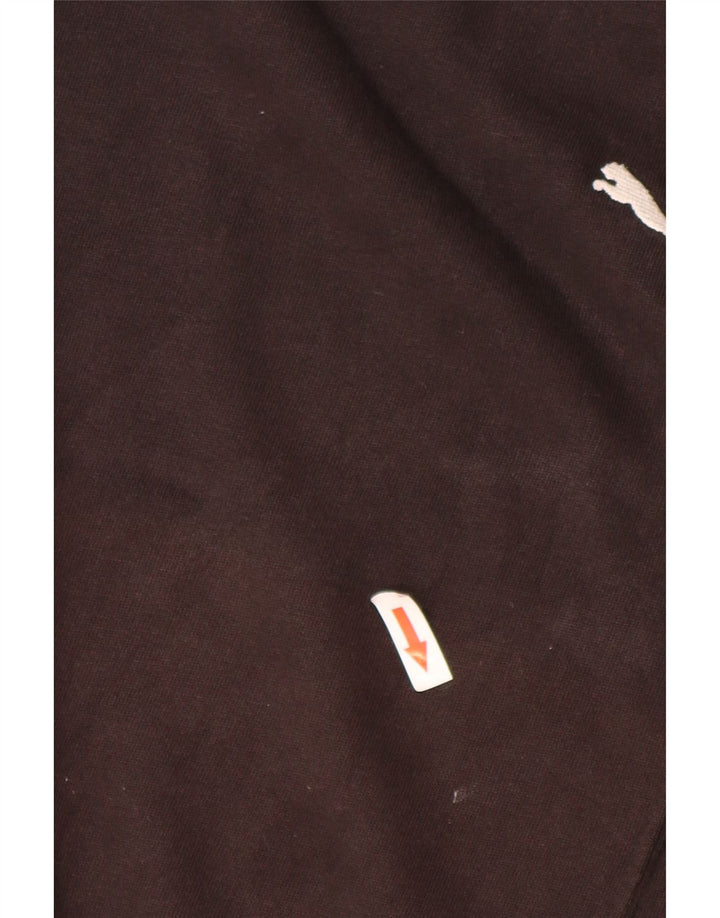 Puma Γυναικείο Φούτερ μεγάλου μεγέθους Jumper UK 14 Μεσαίο μαύρο βαμβακερό