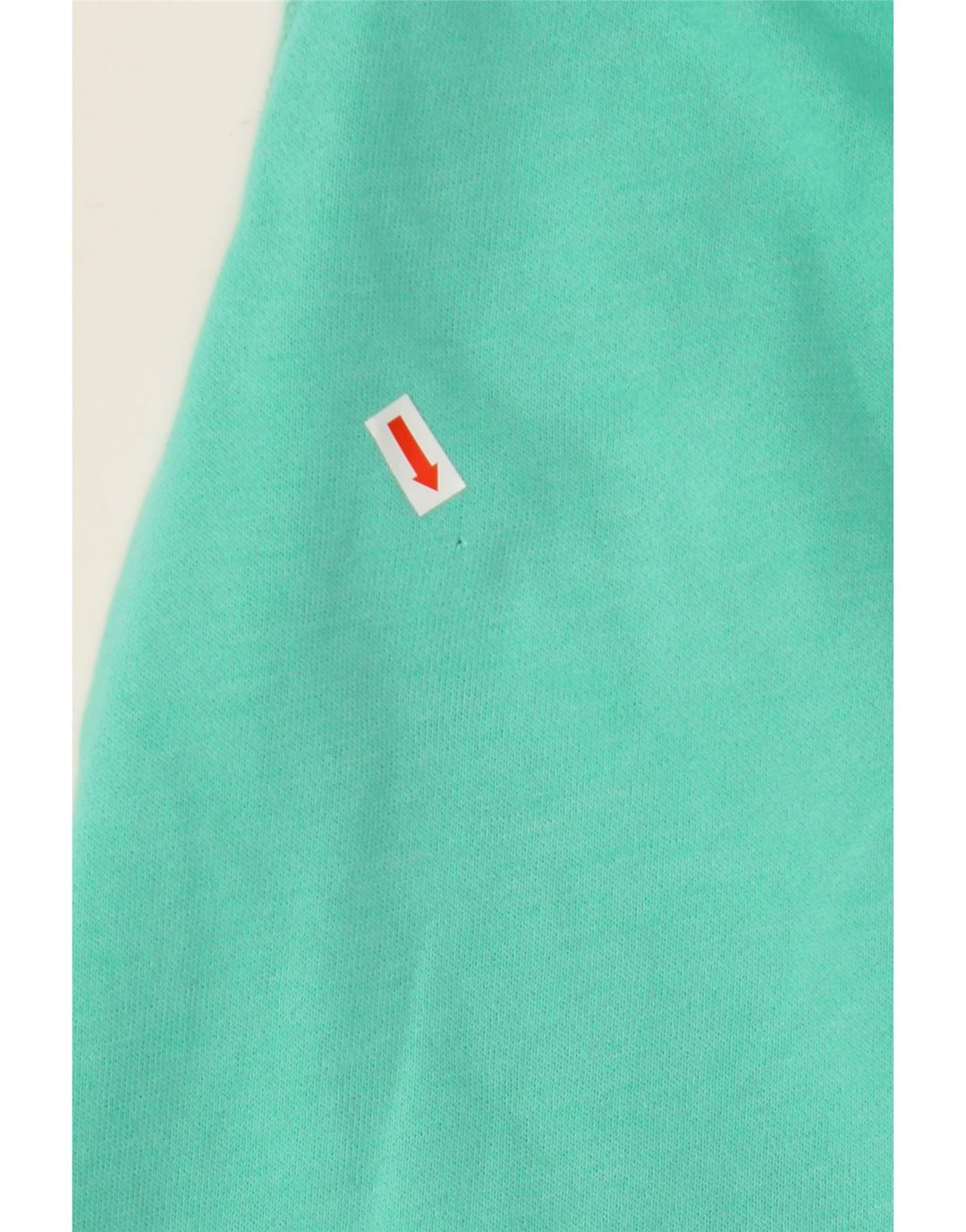 HOLLISTER Γυναικείο πουλόβερ με κουκούλα με φερμουάρ UK 14 μεσαίο βαμβακερό τυρκουάζ