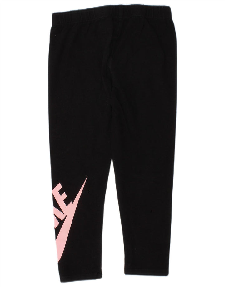 Nike Girls Graphic κολάν 4-5 ετών Small Black