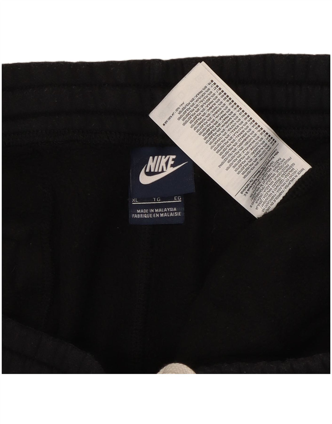 Ανδρική φόρμα NIKE Παντελόνι Joggers XL Μαύρο βαμβακερό